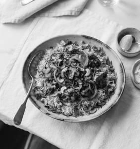 Mushroom Tikka Biryani