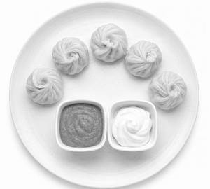 Steam Veg Momos[5 Pcs]