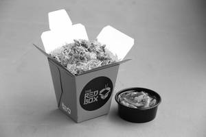 Beef Thai Fried Rice + Chilli Beef (gravy)