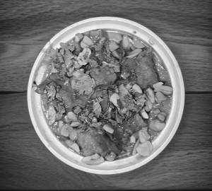 Special mutton haleem with chicken 65 [250 ml]
