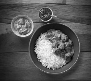 Gravy Paneer With Rice