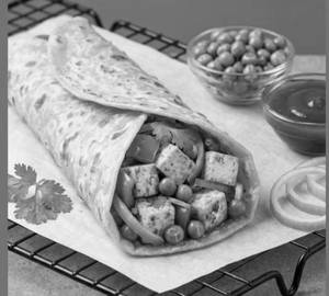 Mutter Paneer Roll