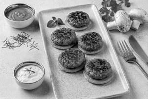 Saffron Mushroom Galouti