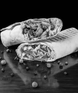Veg sawarma roll