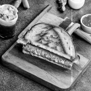 Breadbuddies special grilled sandwich