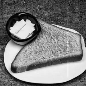 Bread butter jam cheese