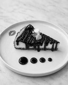 Baked Dark Chocolate Cheesecake
