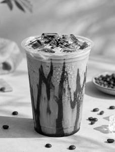 Hazelnut cold coffee