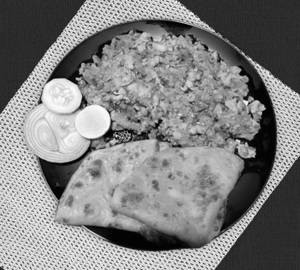 Chicken Egg Bhurji + 2 Paratha