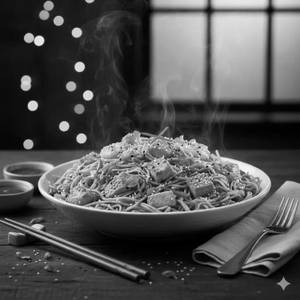 Non Veg Singapore Noodles