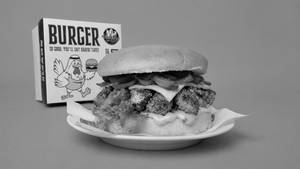 Chicken Pepper tikka burger