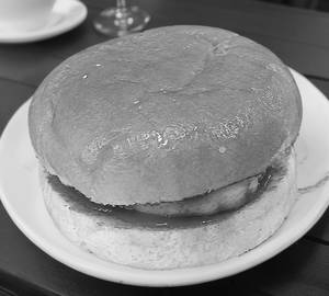 Plain burger
