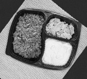Namkeen Chawal With Curd And Papad Churi