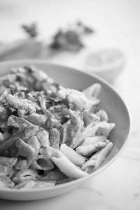 Non Veg Alfredo White Pasta