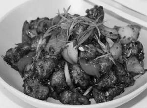 Black Pepper Chicken Gravy