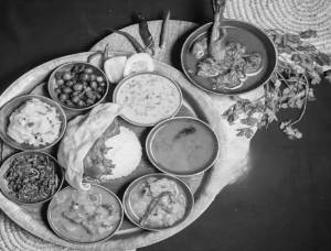 Local Fish Assamese Thali