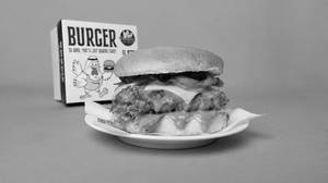 Butter Chicken dunk burger