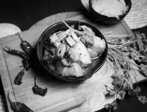 Naga Fresh Pork With Bamboo Shoots