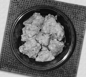 Mixed Meat Pakoda, Chicken & Pork