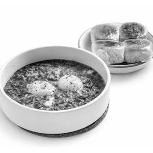 Tawa Chicken Rara, Baked Egg, Maska bun