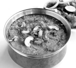 Sambar Rice With Prawns Fry