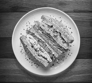Fluffy Egg Omelette Multigrain Sandwich