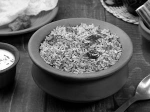 Moringa Ghee Karam Rice Bowl ( Hand Tossed )