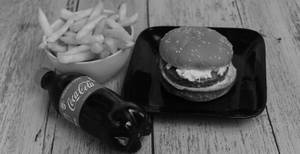 Veggie Burger+3pc Veggie Stick +drink
