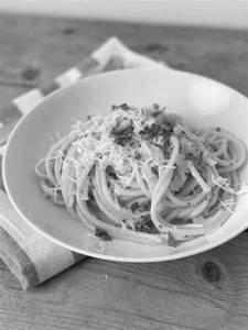 Veg Alfredo Spaghetti