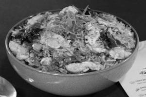 Schezwan Fried Rice Chicken