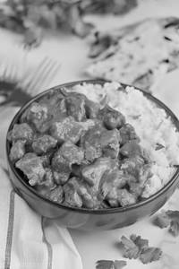 Butter Chicken + Rice Meal