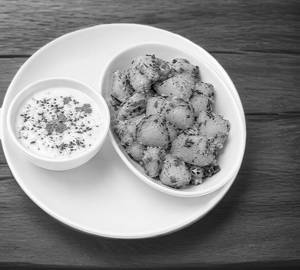 Vrat Wle Aalu With Dahi