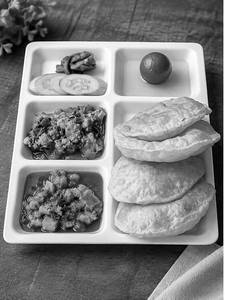 Jain Falahaari Thali (vrat Thali)