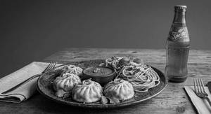 Paneer Momo 4pcs + Spaghetti Green Souce + Sprite 250ml