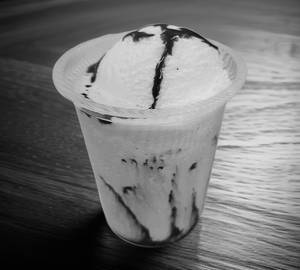 Cold coffee float