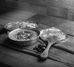 Dal Fry Thali[2 pc roti]