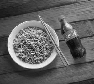 Plain Masala Meggi + Coke [250 Ml ]