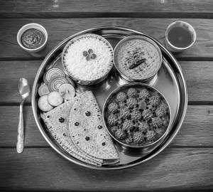Reguler Soyabeen Masala Thali 