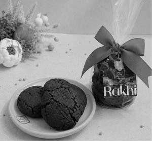 Bag Of 4 Double Dark Chocolate Cookies