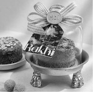 Nutty Mawa In A Mini Glass Cloche