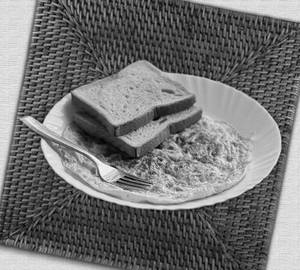 Eggs butter Bread Omelette [3Eggs]