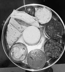 Chicken Curry Thali