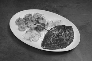 Surmai Rawa And Prawns Rawa