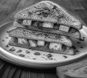 Schezwan Paneer Sandwich
