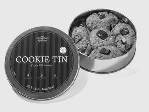 Pecan & Caramel Cookie Tin (150g)
