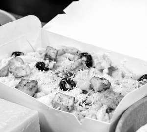 Paneer Velvet Pasta (Spaghetti-White Sauce)