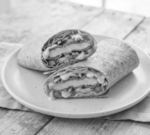 Crispy Fried Chicken Whole Wheat Wrap (Zero Maida)
