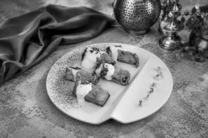 Tandoori Roasted Pineapple, Chiffon Malai