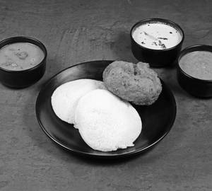 Idly (2) Vada (1)