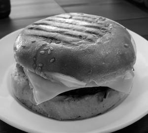Paneer chees burger